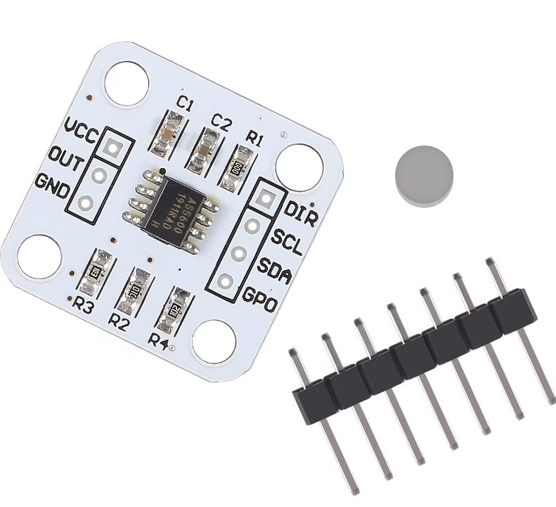 AS5600 12-bit Magnetic Rotary Angle Sensor Module